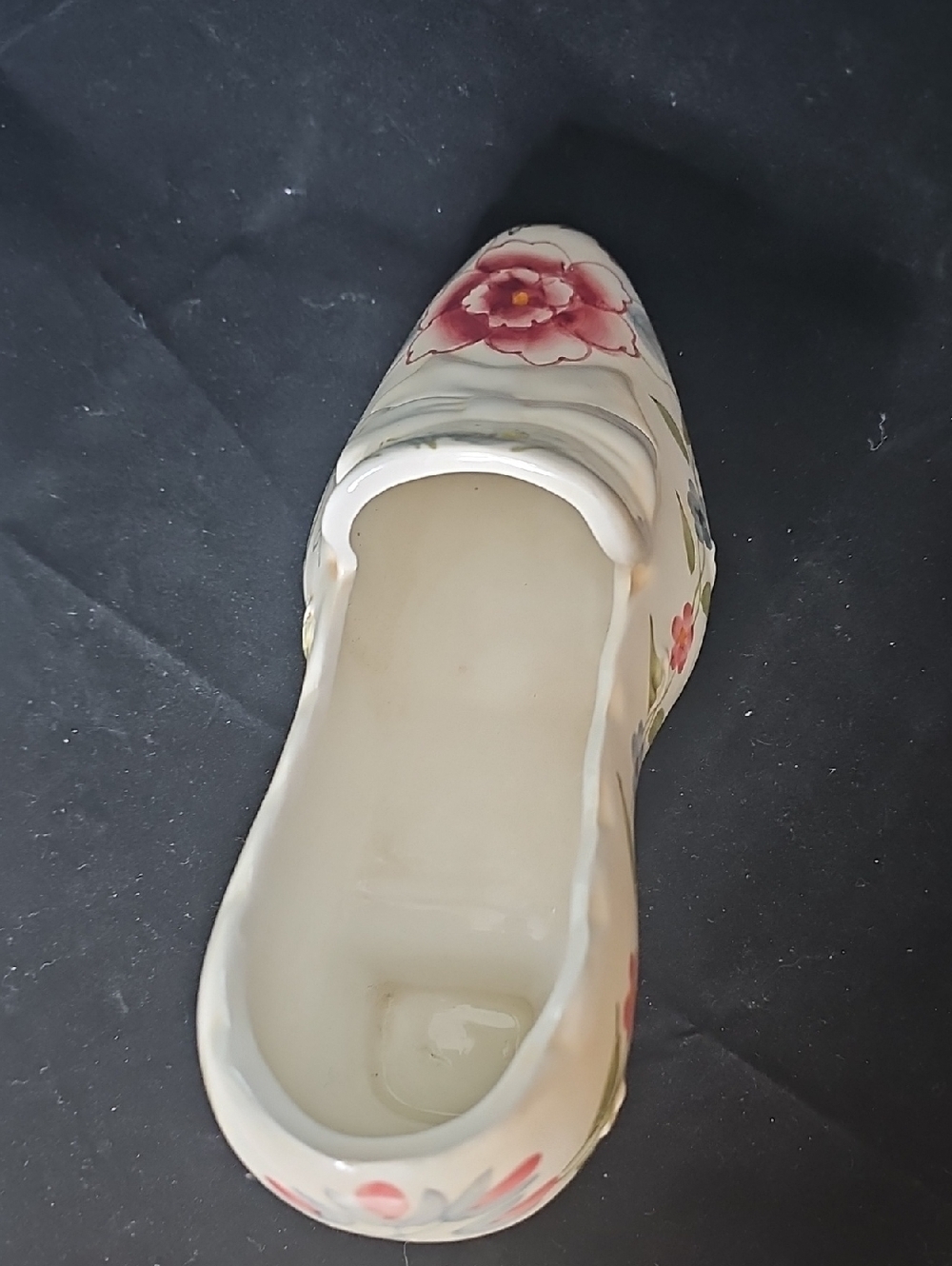 Vintage W L A China Porcelain Ceramic Real Size Shoe - Picture 5 of 7